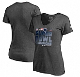 Women New England Patriots Pro Line by Fanatics Branded Plus Size Super Bowl LI Champions Trophy Collection Locker Room T-Shirt Charcoal FengYun,baseball caps,new era cap wholesale,wholesale hats